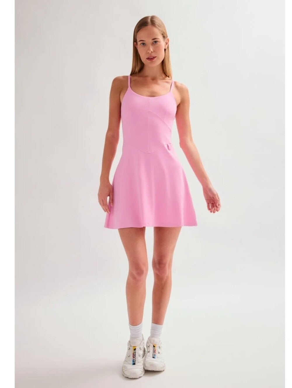 Gilfriend Collective  Mariposa Emery Seamed Dress Fit & Flare Dress Size XXXL NW - Picture 3 of 7